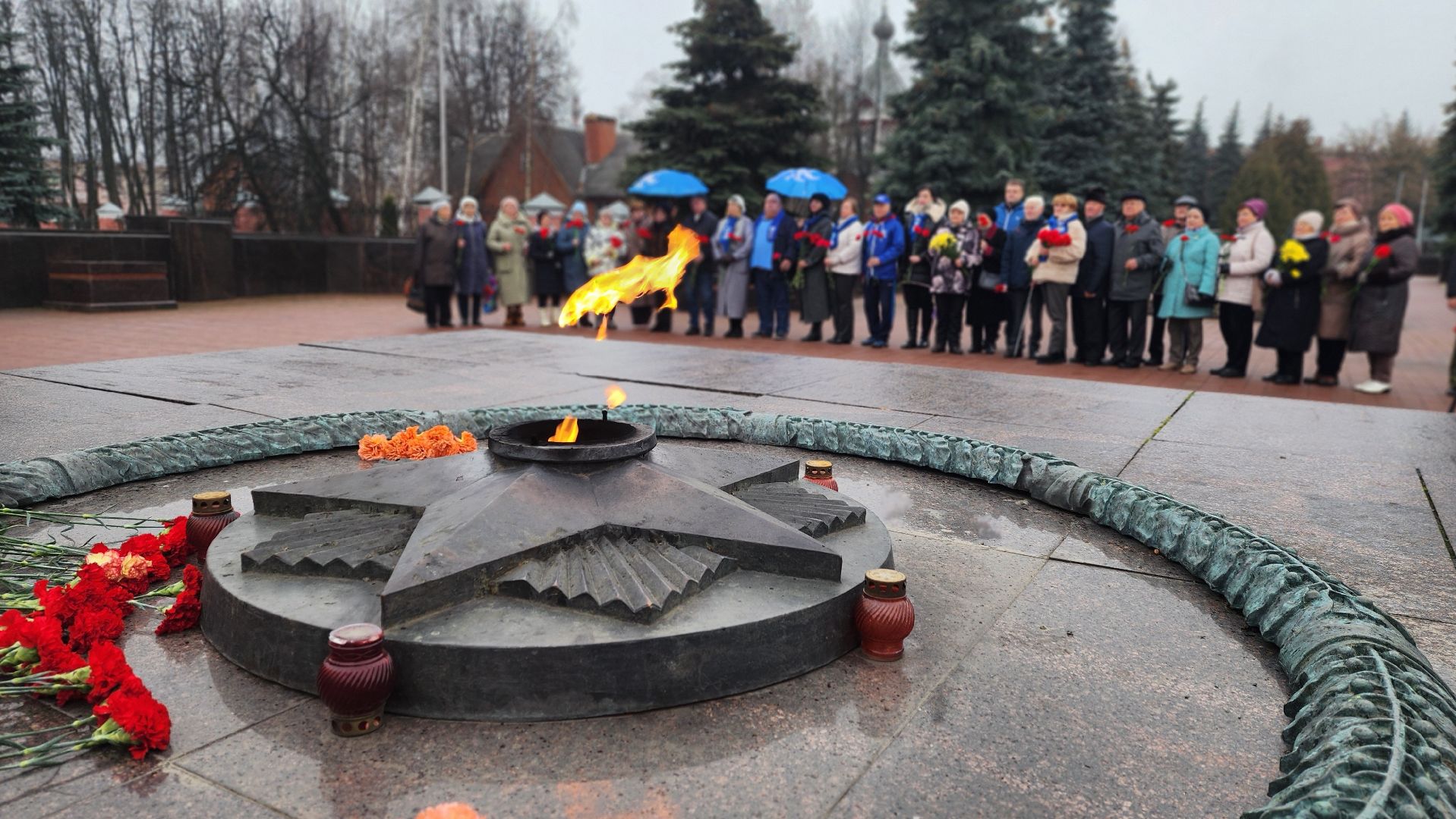 клин, вечный огонь, великая отечественная война, контрнаступление под москвой,