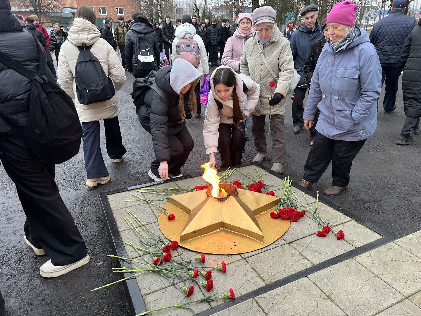 поселок вербилки, талдомский городской округ, День контарнуступления , Мемориал славы вербилки ,