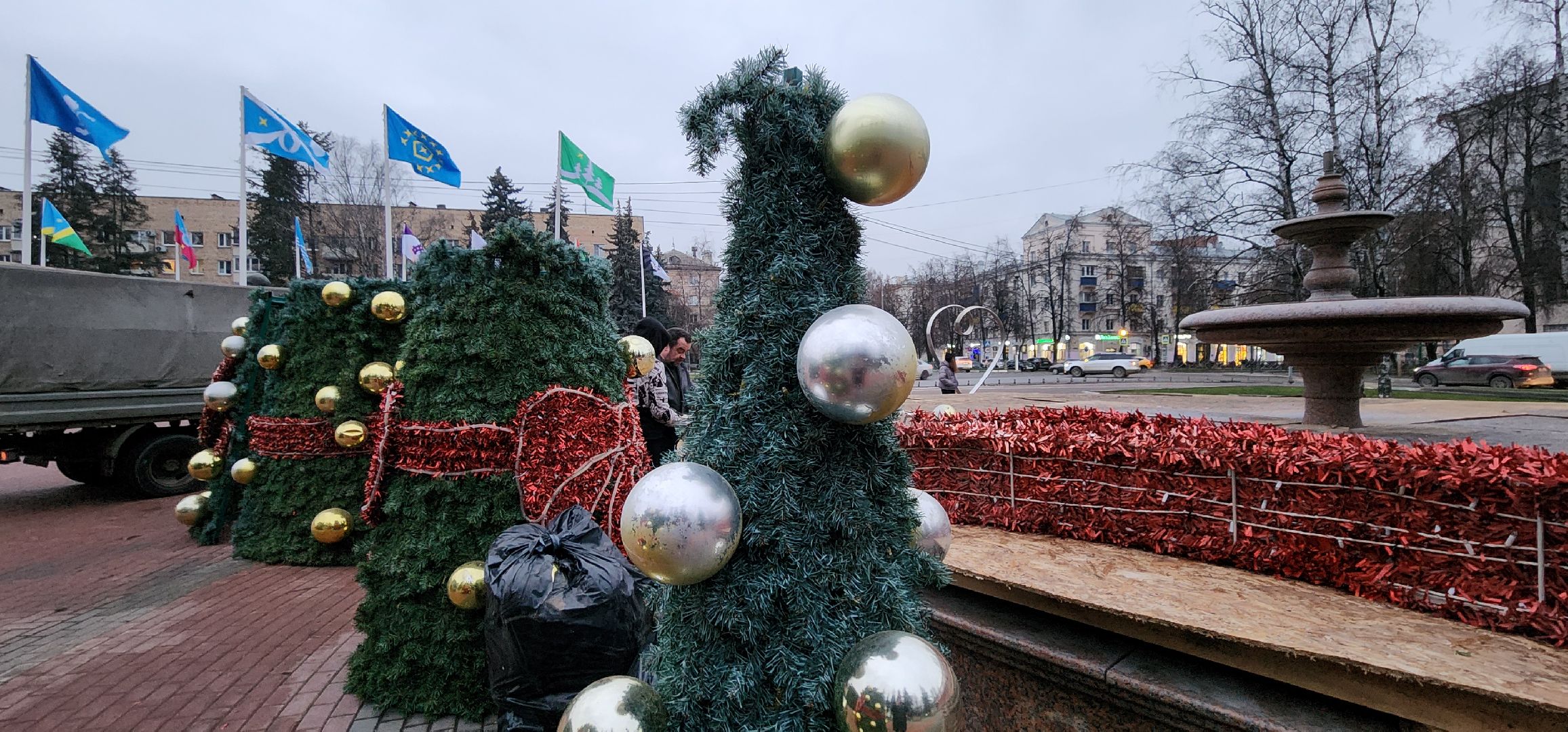 Химки, Новый год, Благоустройство ,украшение города к новому году,