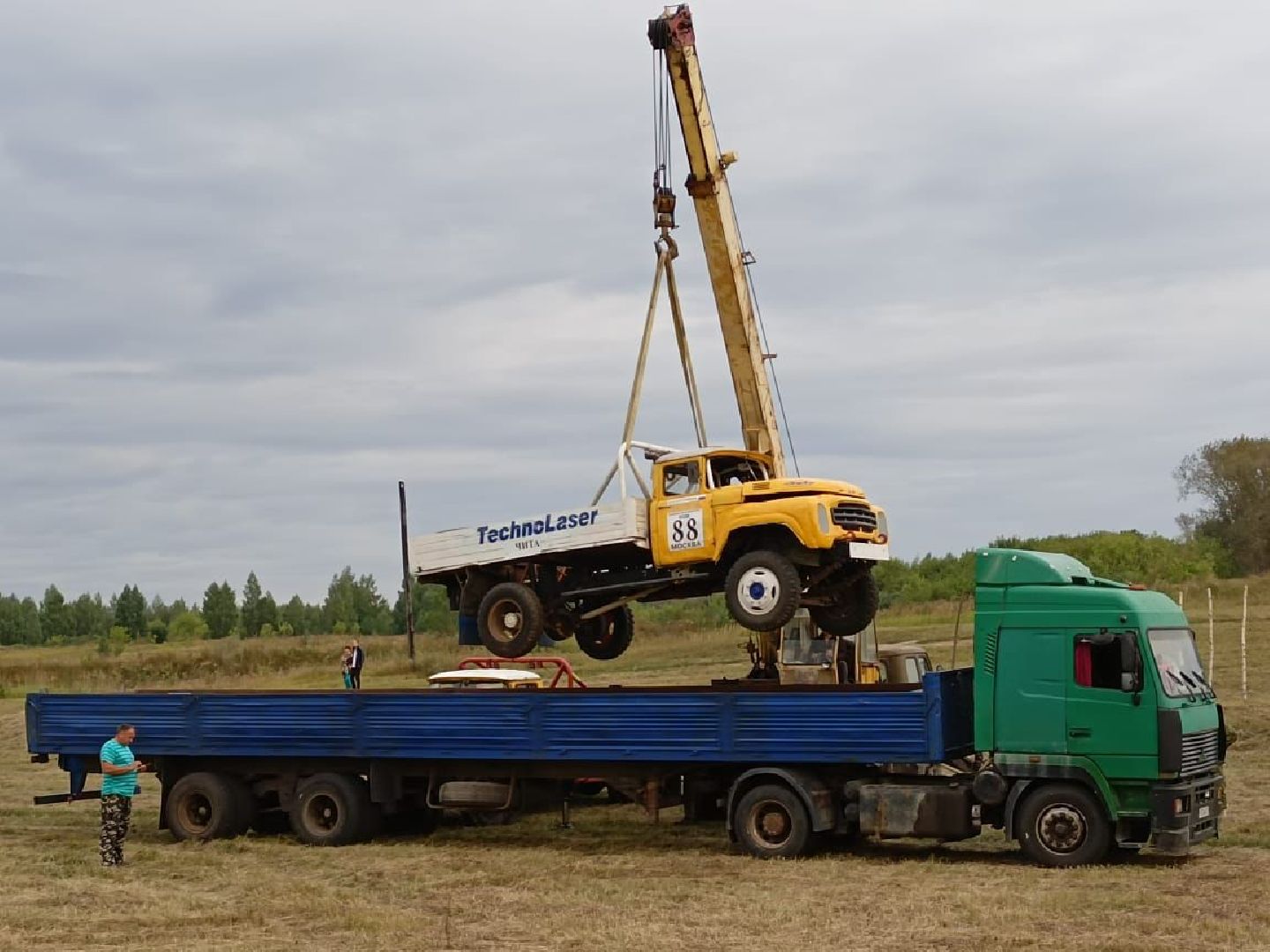 автогонки, грузовики, Технолазер, Шатура