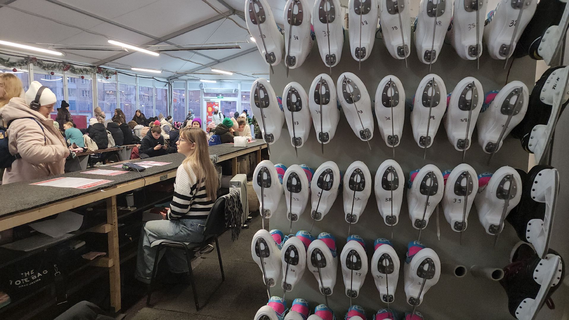 каток, зима в  подмосковье, путилково,