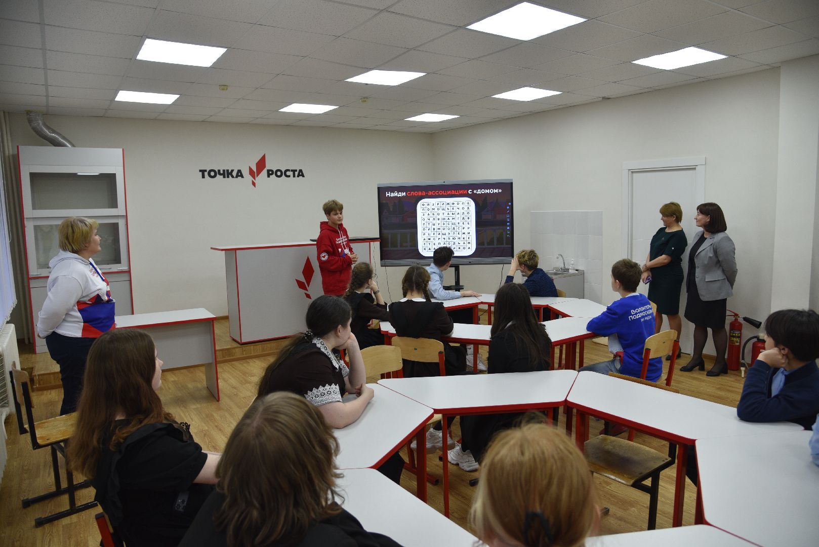 лотошино, ошейкинская школа, урок доброты, волонтеры подмосковья, движение первых,