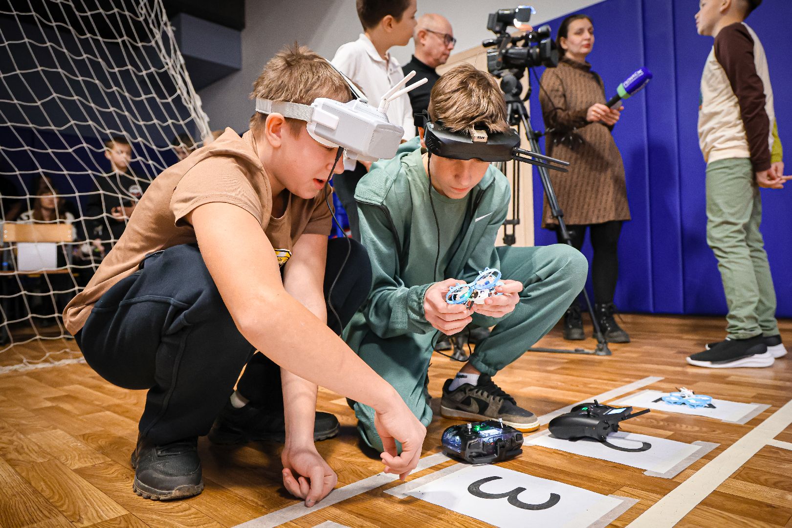 клин, молодежь, гонки дронов, спорт, образование,  подмосковье,