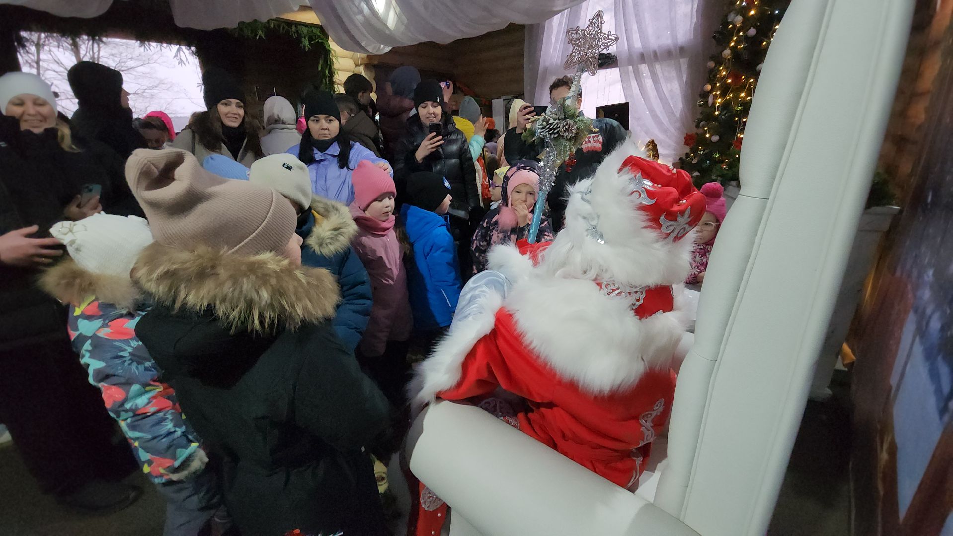 Руза, Парк городок, начало зимнего сезона,