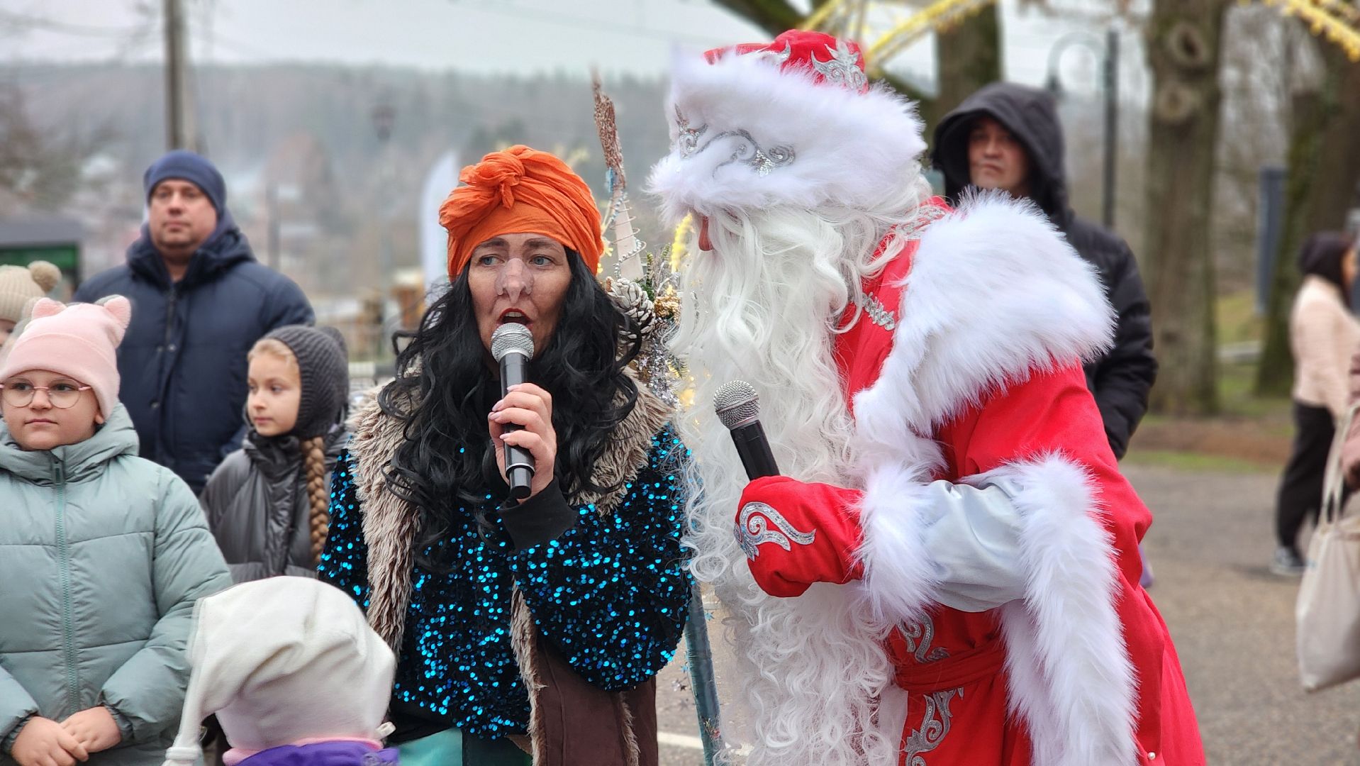 Руза, Парк городок, начало зимнего сезона,