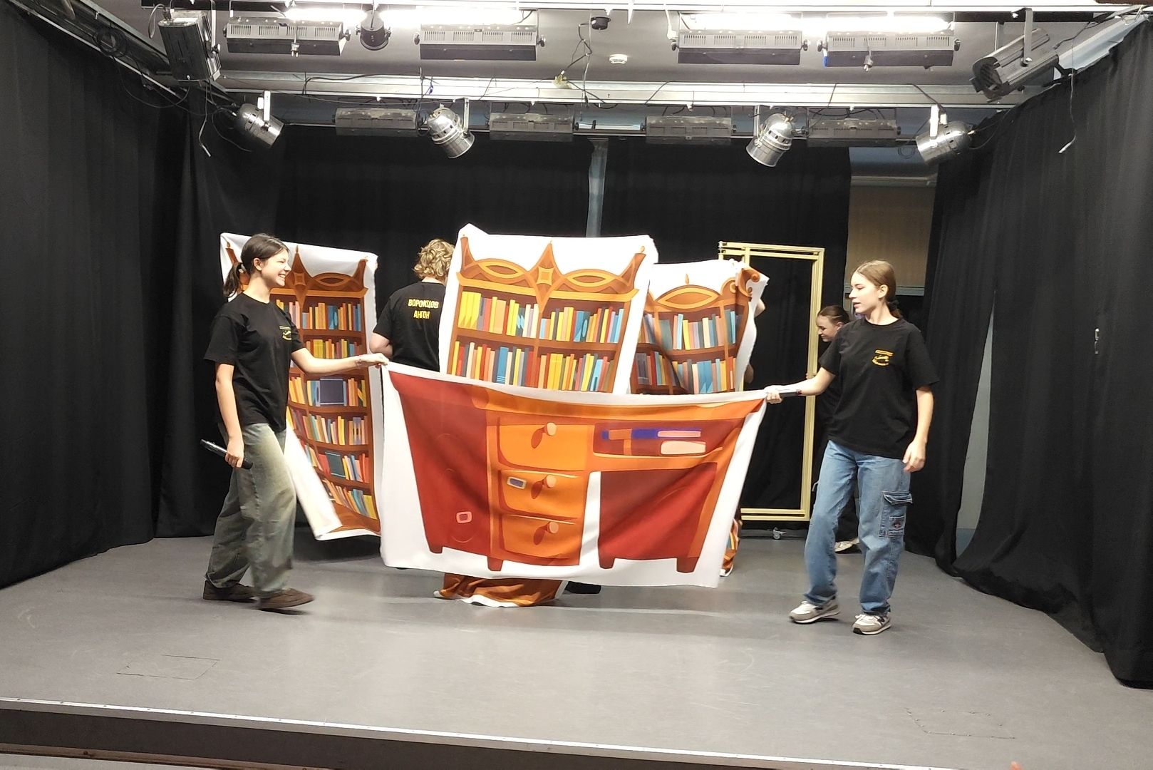 мюзикл, сцена, школа,