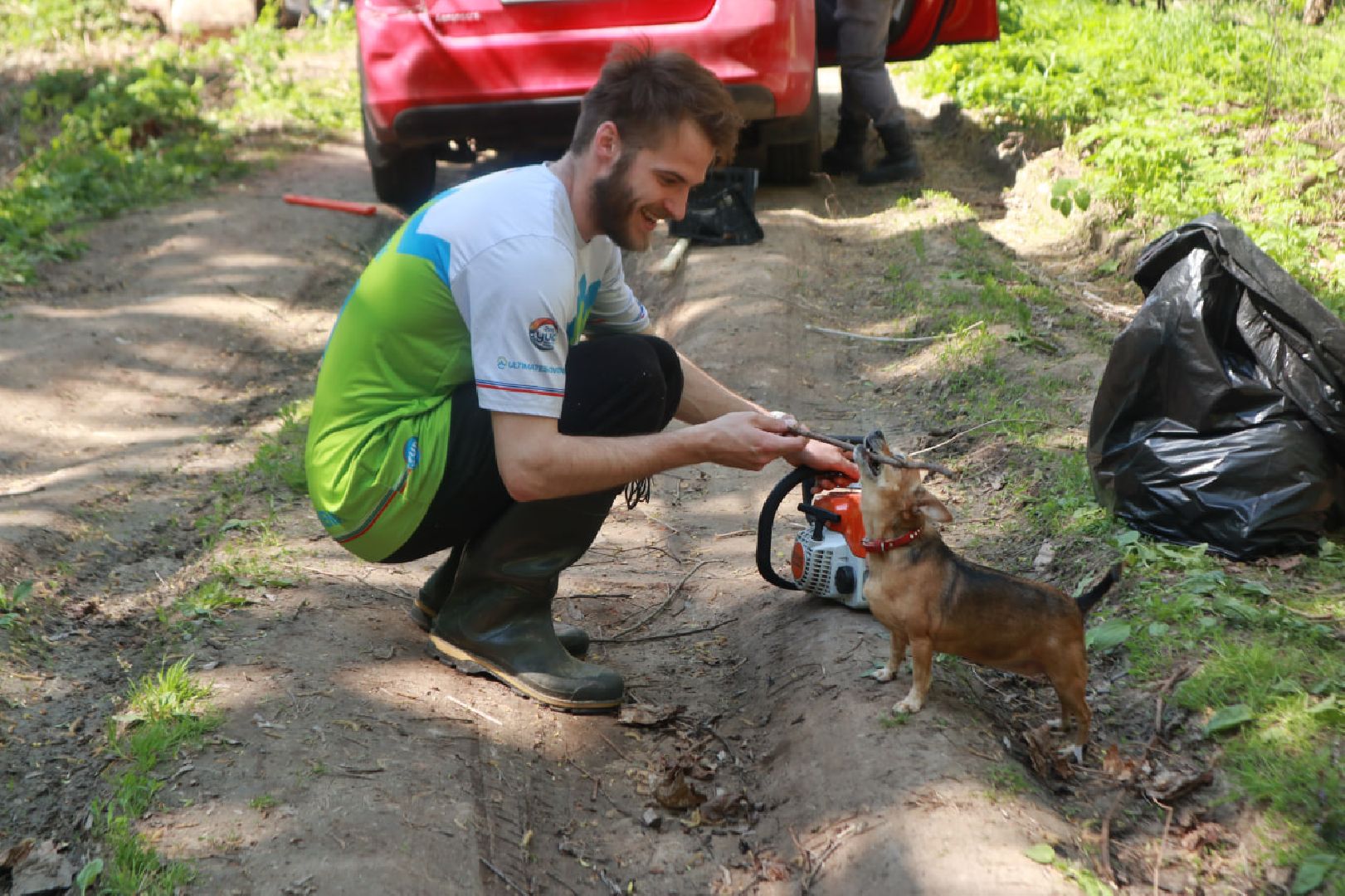 Пущино, волонтеры, субботник