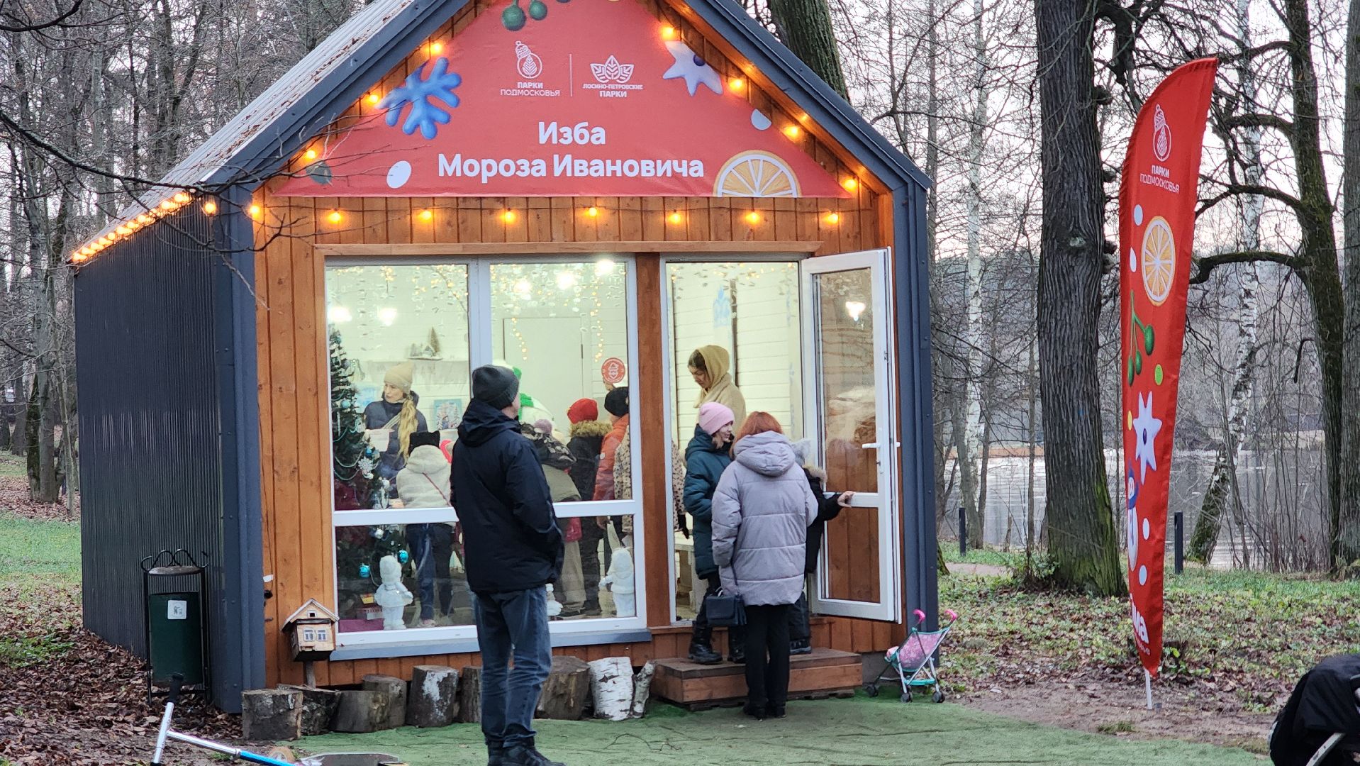 зима в подмомсковье, зима в парках, парки подмосковья, лосино-петровский,