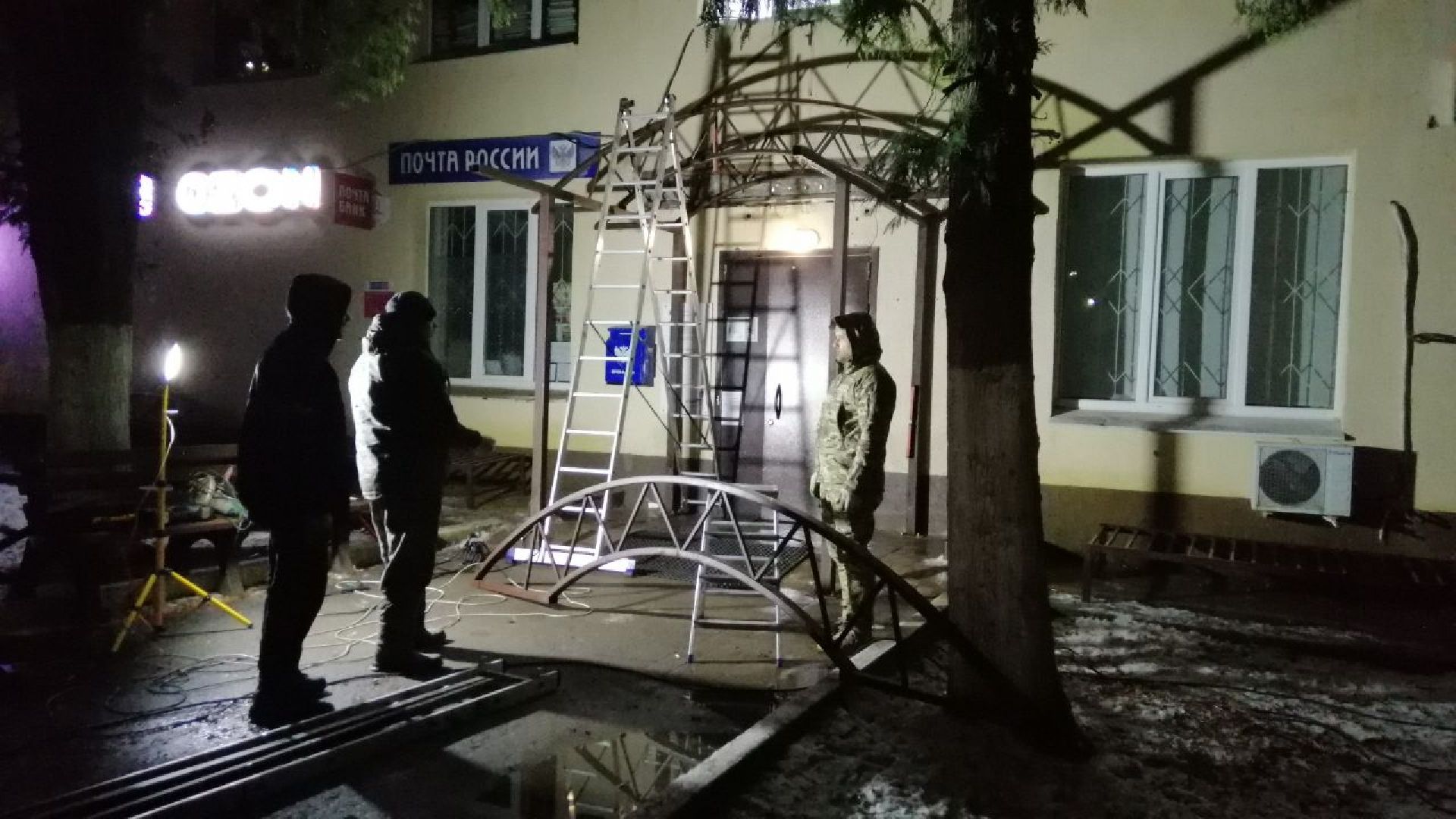 городской округ восход, благоустройство, входная группа, козырек,