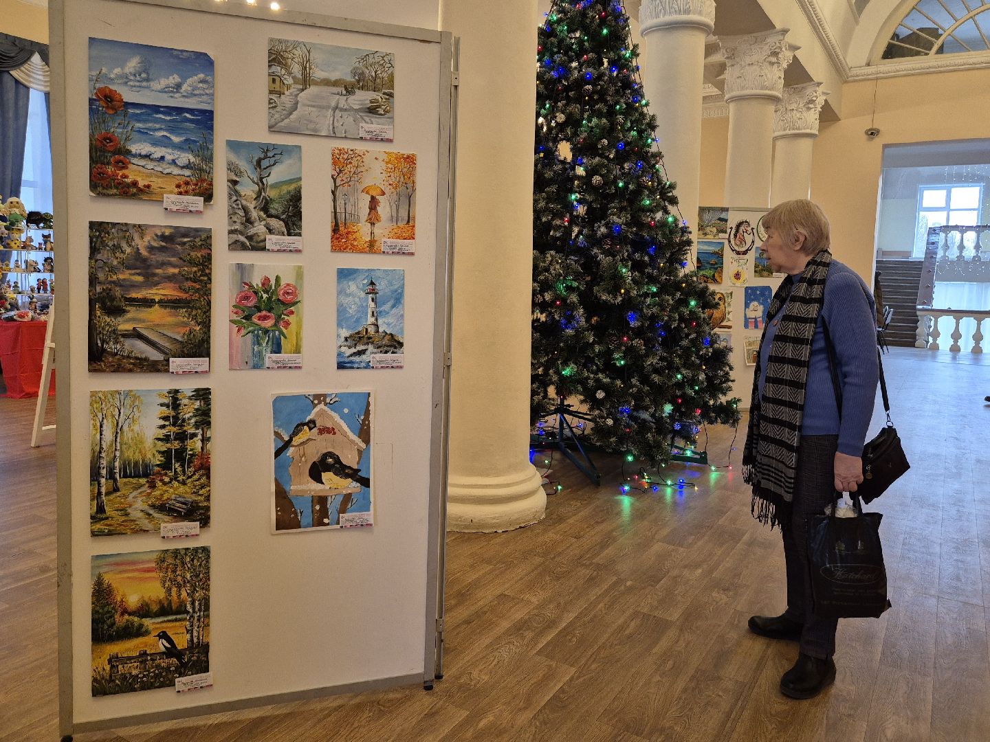 день художника, выставка художников,  орехово-зуевский округ, демиховский дворец культуры,