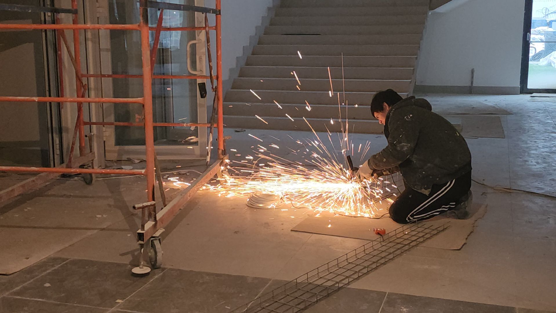 Красногорск , строительство школы,