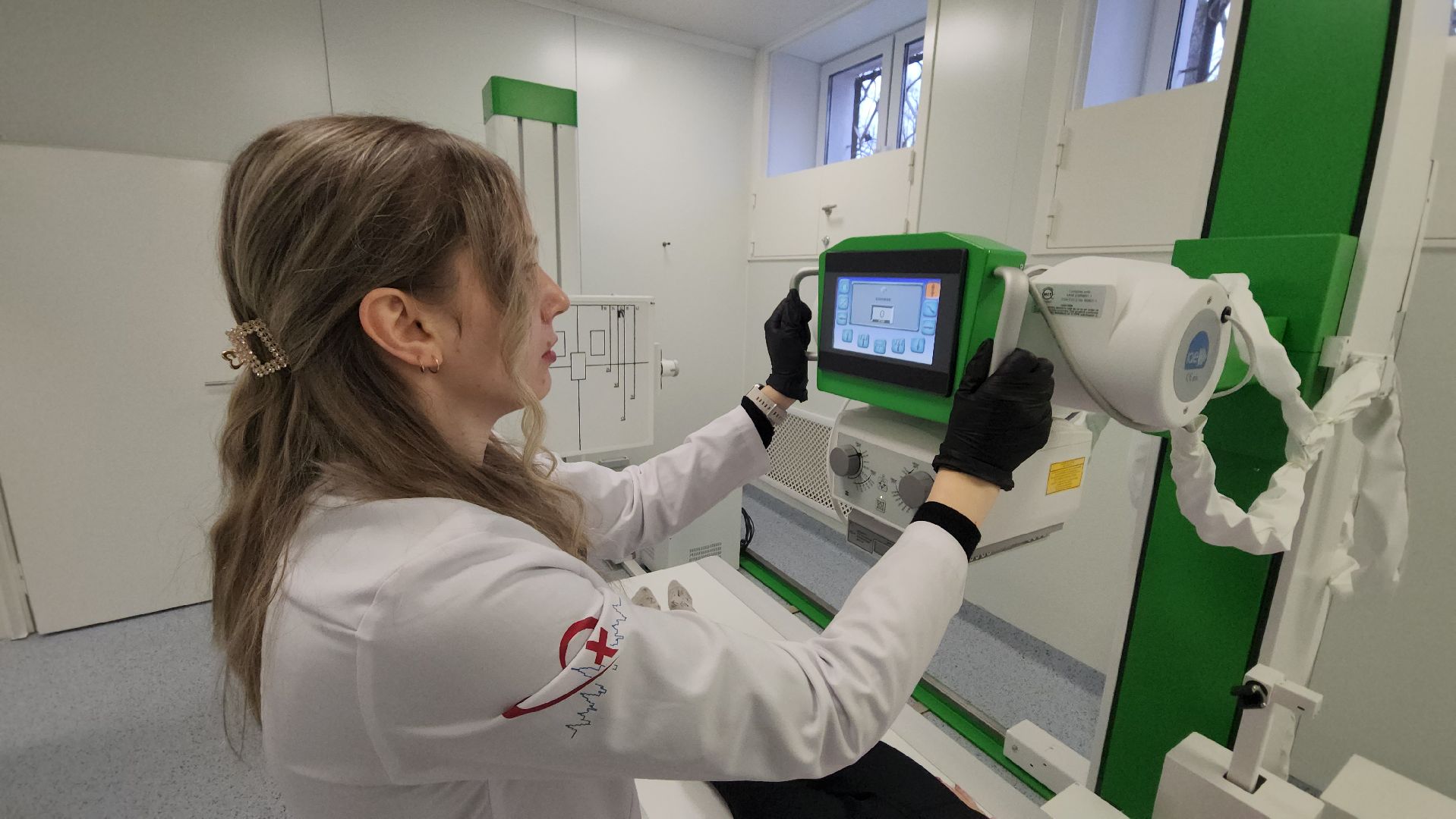 серпухов, амбулатория в поселке пролетарском, новые рентген-аппарат в серпухове,