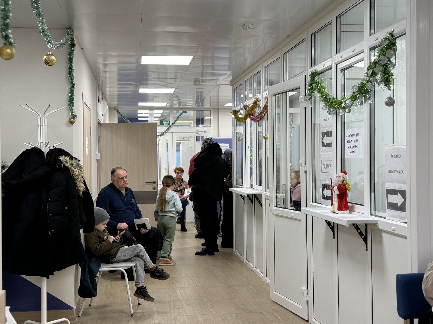 ремонт поликлиники, ленинский городской округ, видновская клиническая больница, амбулатория ,