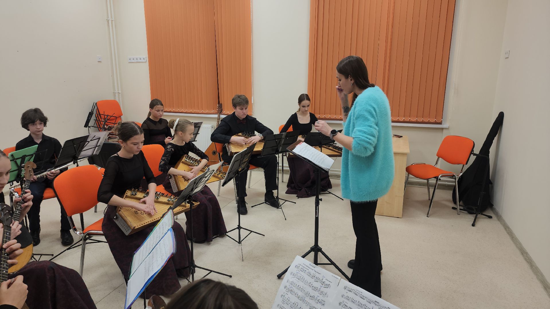 гусли, красногорск, музыкальная школа,