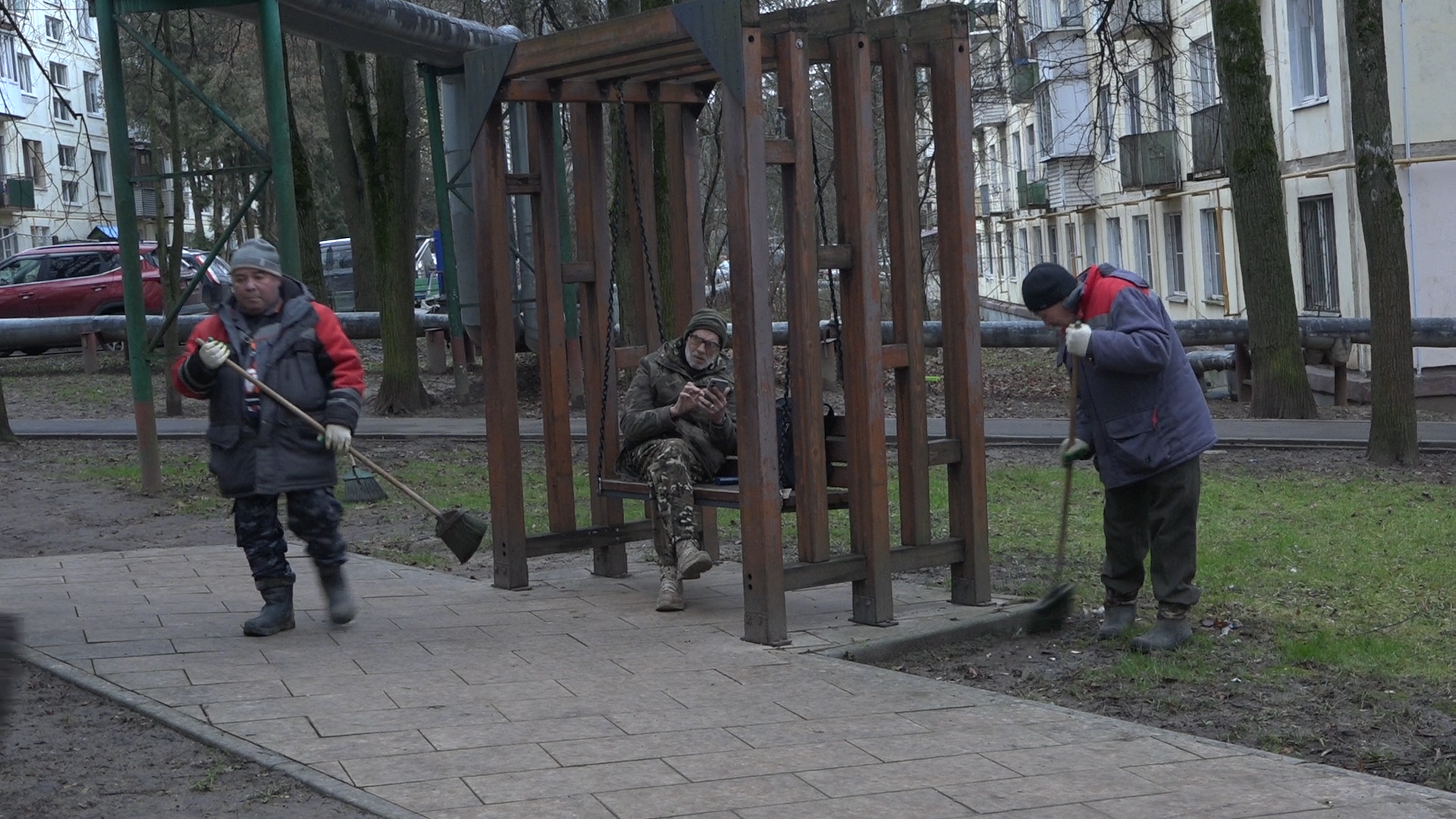 обход территории, власиха цветной бульвар, глава власихи, модернизация теплосетей,власиха верхнее озеро,