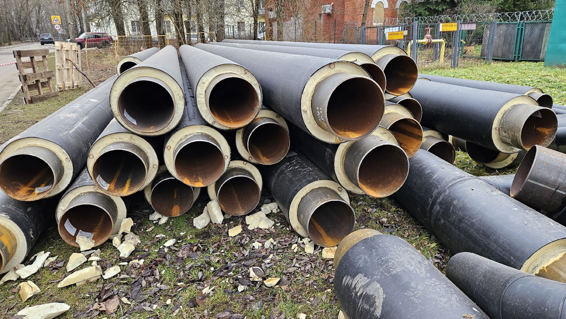 долгопрудный, инженерные сети, инженерные коммуникации, отопление, трубы горячего водоснабжения, замена трубопровода,