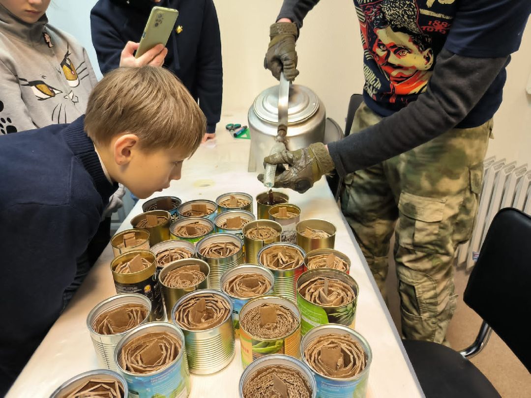 Красноармейск, окопные свечи, многодетные семьи, мастер-класс