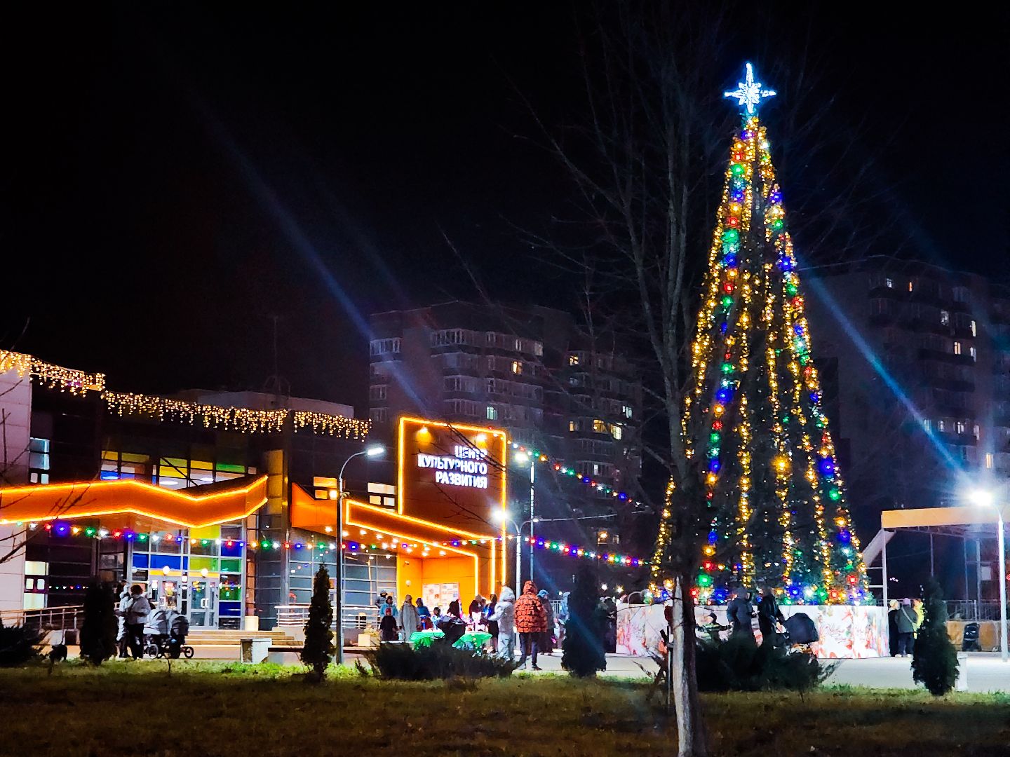 пущино,серпухов, новый год,