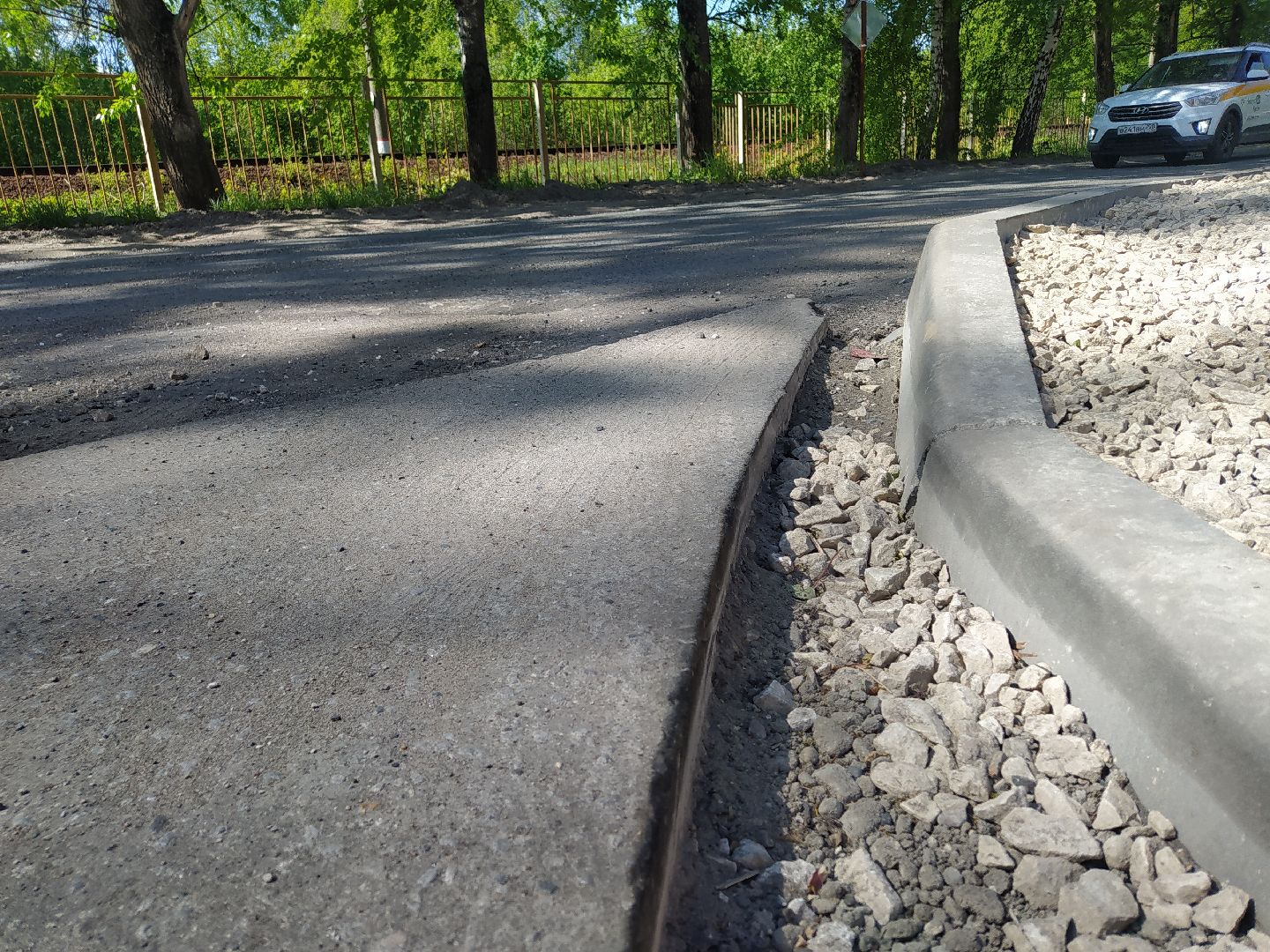 Дорога, проезжая часть, ремонт, асфальт