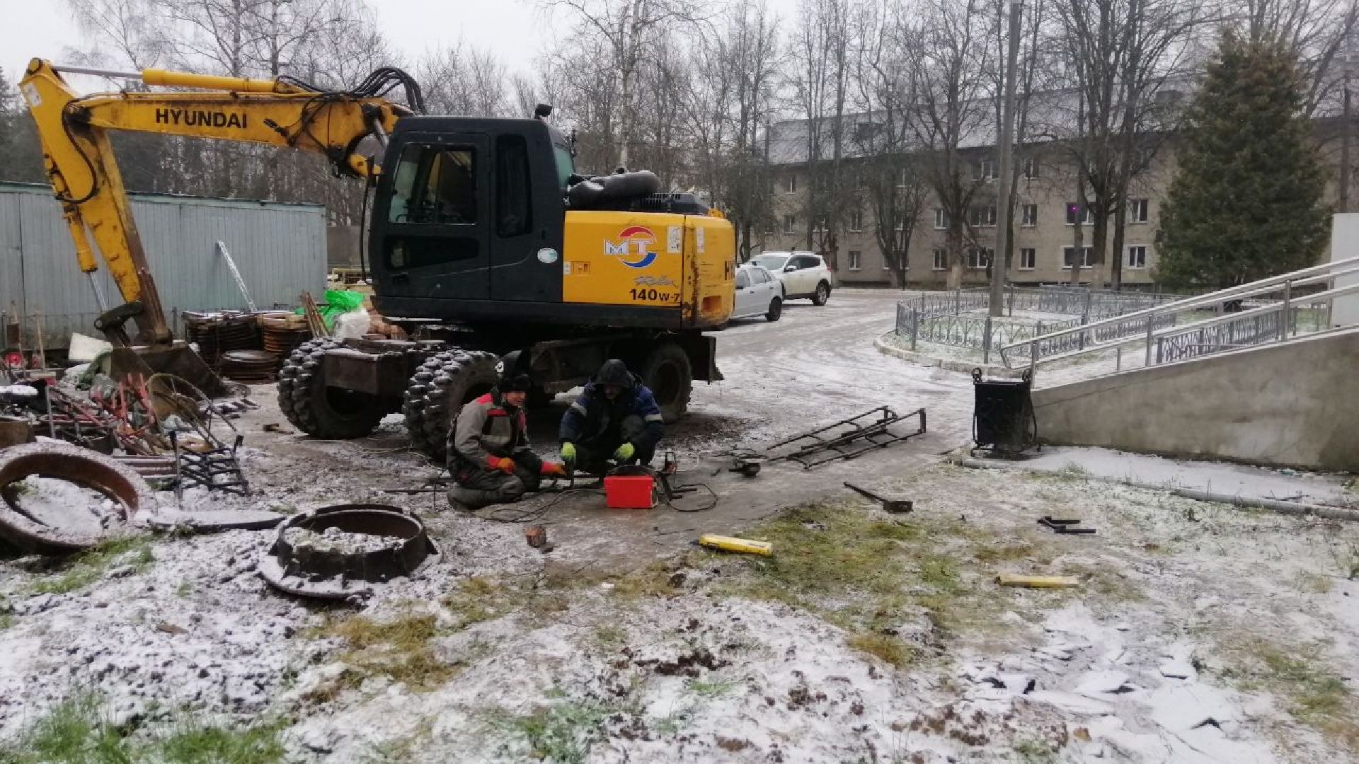 городской округ восход, жкх, благоустройство, канализационные колодцы,
