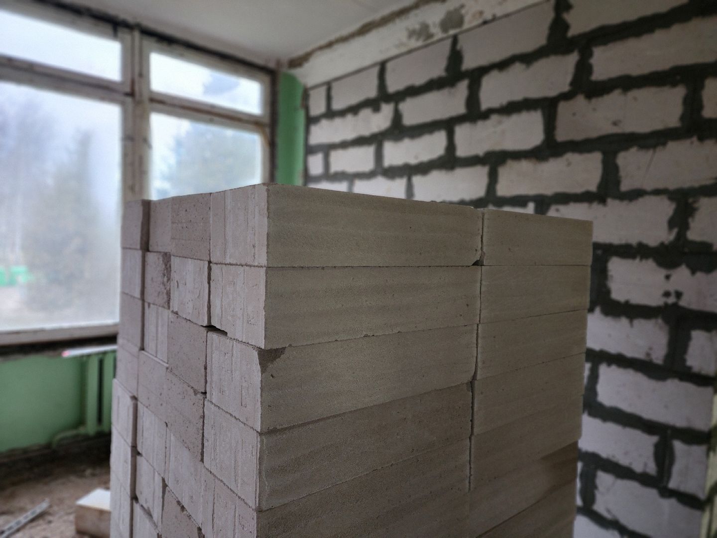 пушкинский городской округ,софрино, софринский образовательный комплекс, капитальный ремонт, демонтажные работы, возведение стен,