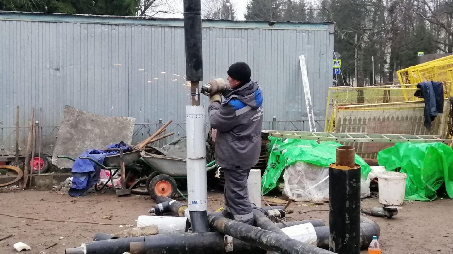 городской округ восход, жкх, благоустройство, теплосети, реконструкция теплосетей, трубы,