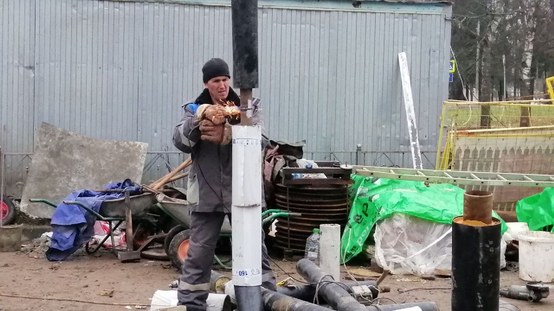 городской округ восход, жкх, благоустройство, теплосети, реконструкция теплосетей, трубы,