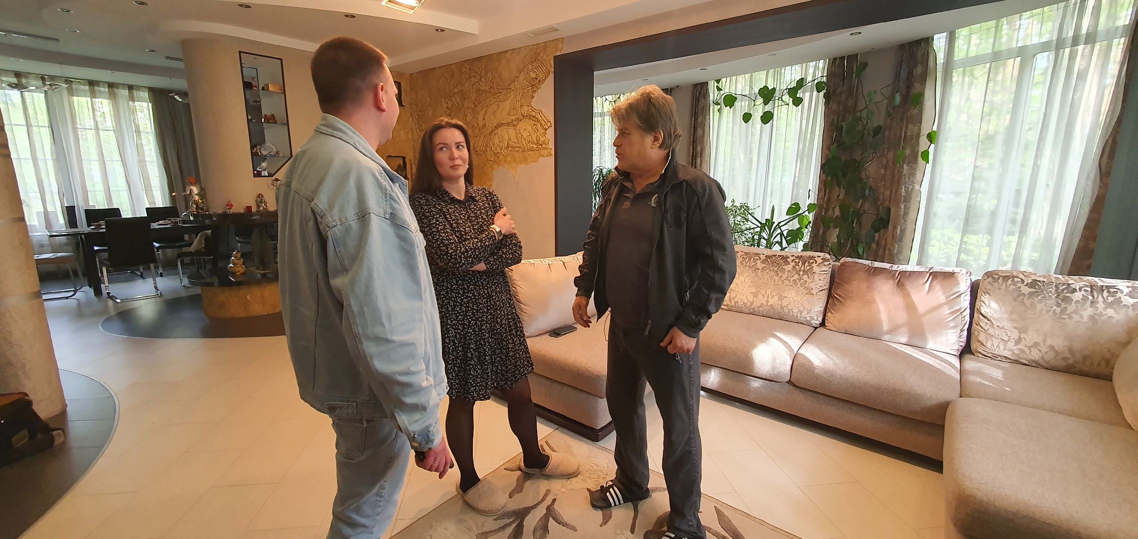 Алексей Глызин, Владимир Бородин, Домодедово