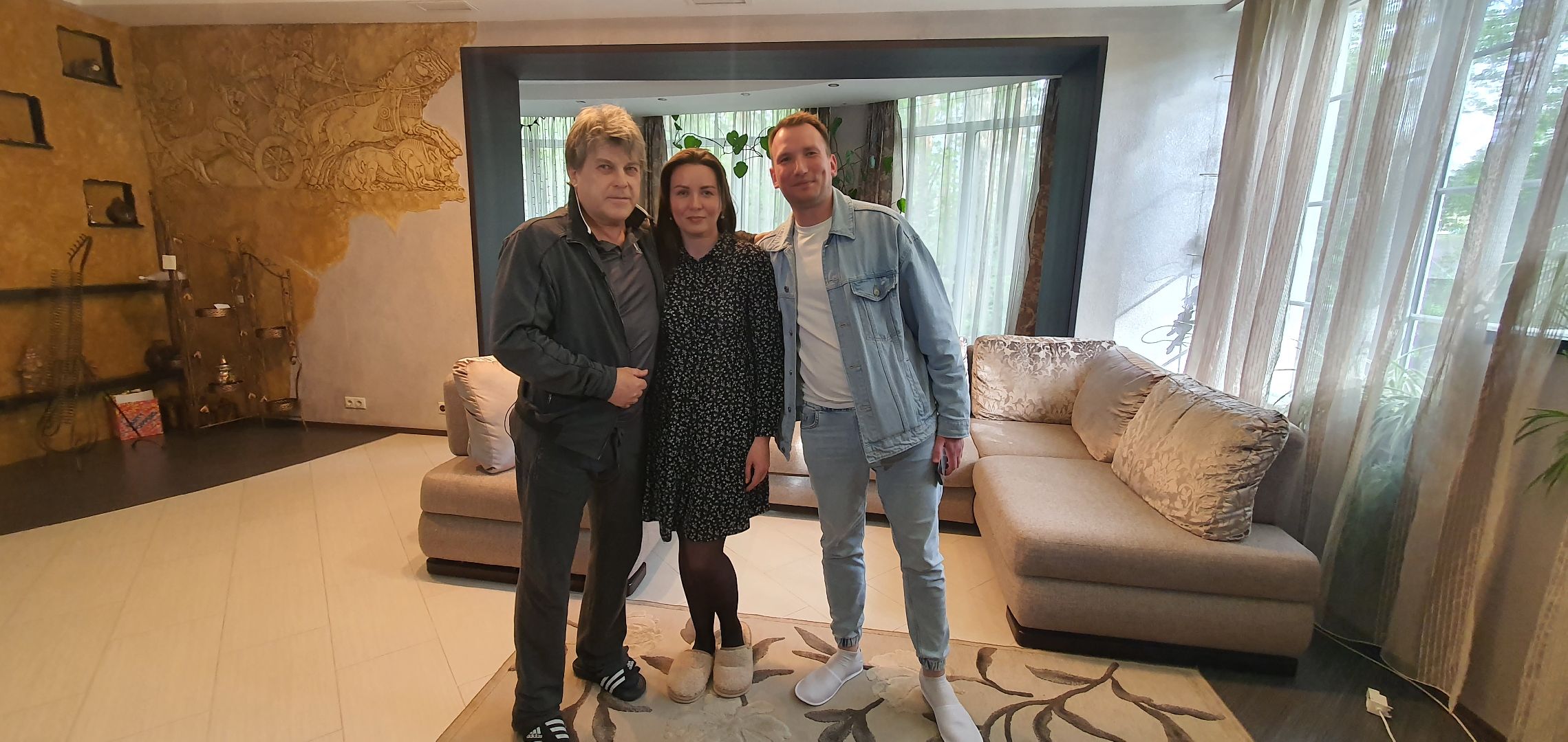 Алексей Глызин, Владимир Бородин, Домодедово