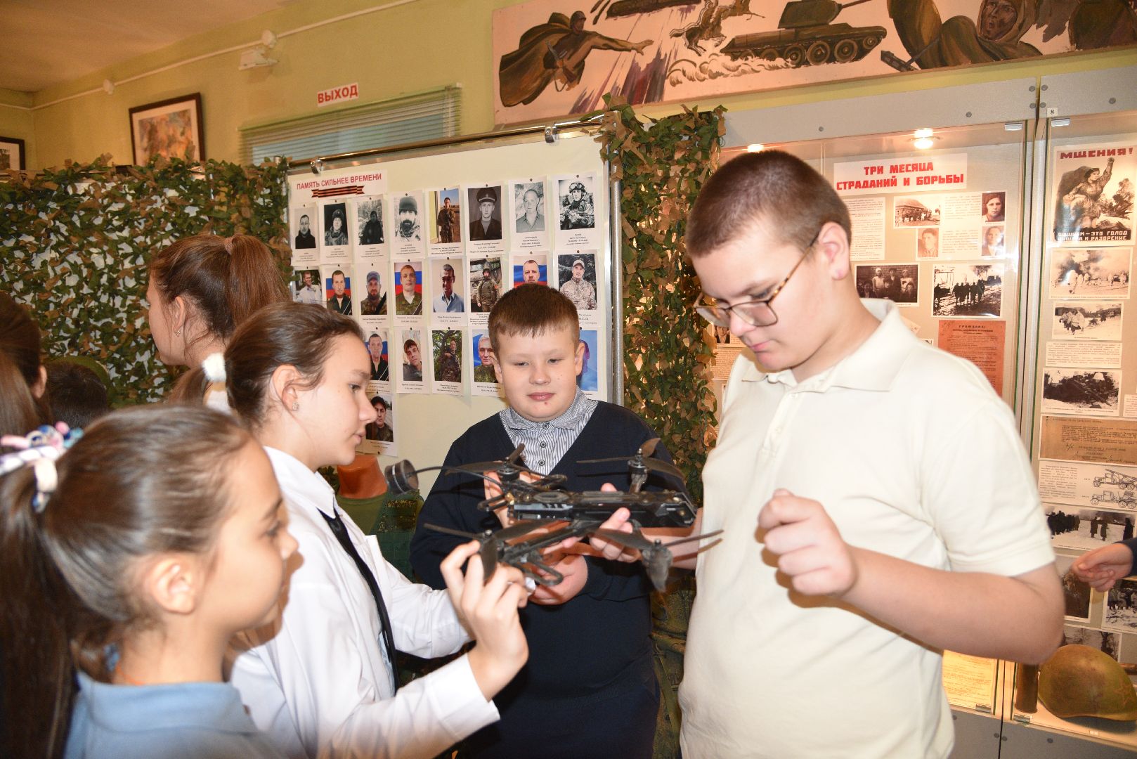 лотошино, лотошинский музей, урок мужества, сво,