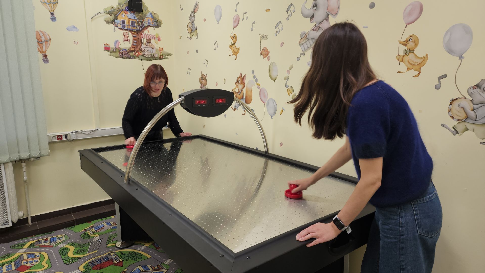 красноармейск, городской округ пушкинский, центр реабилитации, аэрохоккей,