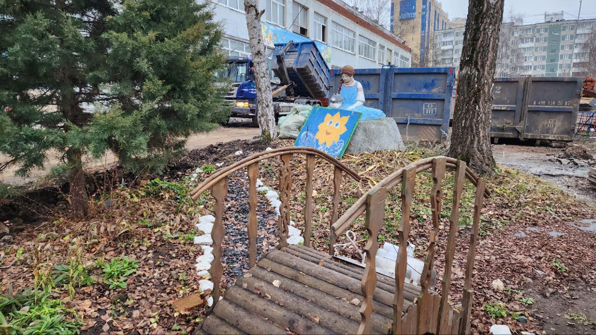 Дмитров, Ремонт детсада, Минобразования,