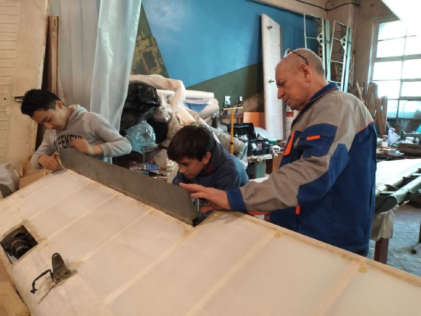 авиамоделирование, музей ВВС, дети, Лосино-Петровский