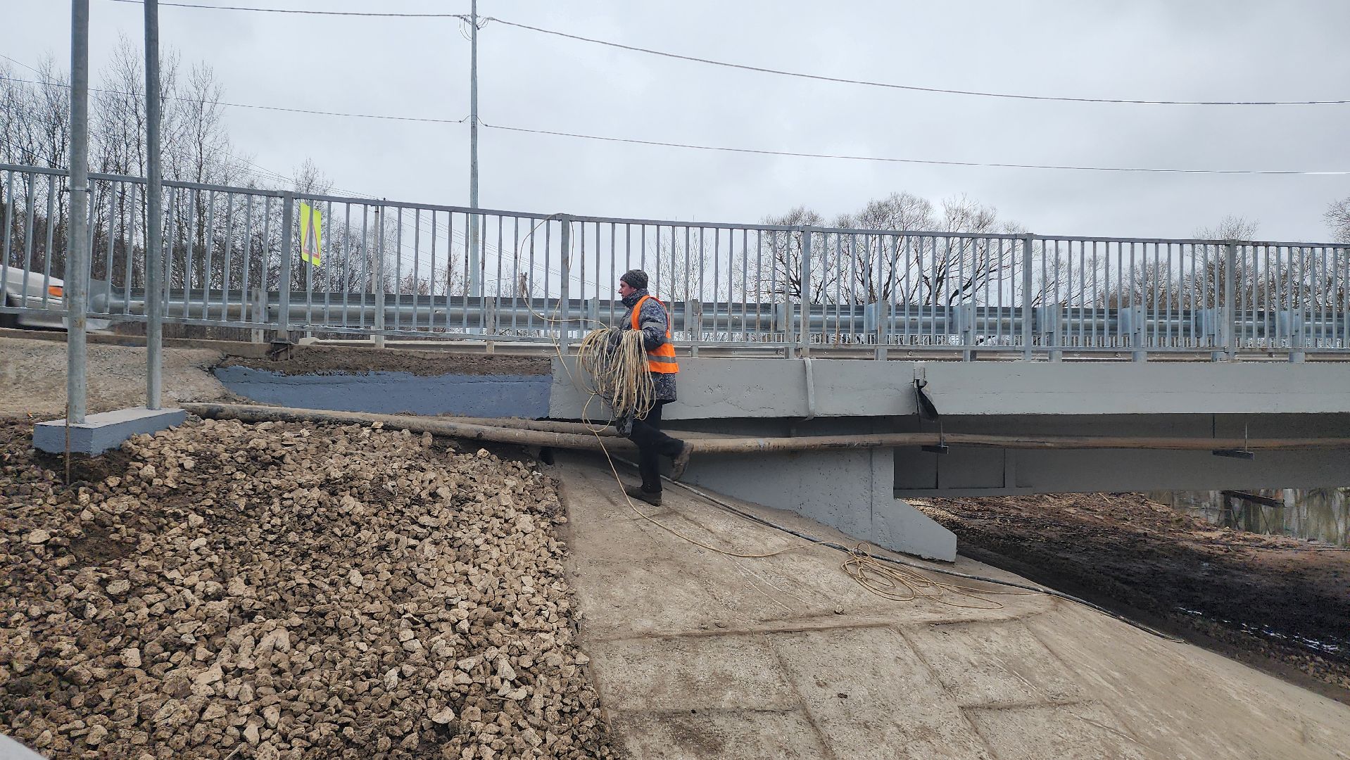 мост, капремонт, капитальный ремонт, домодедово,