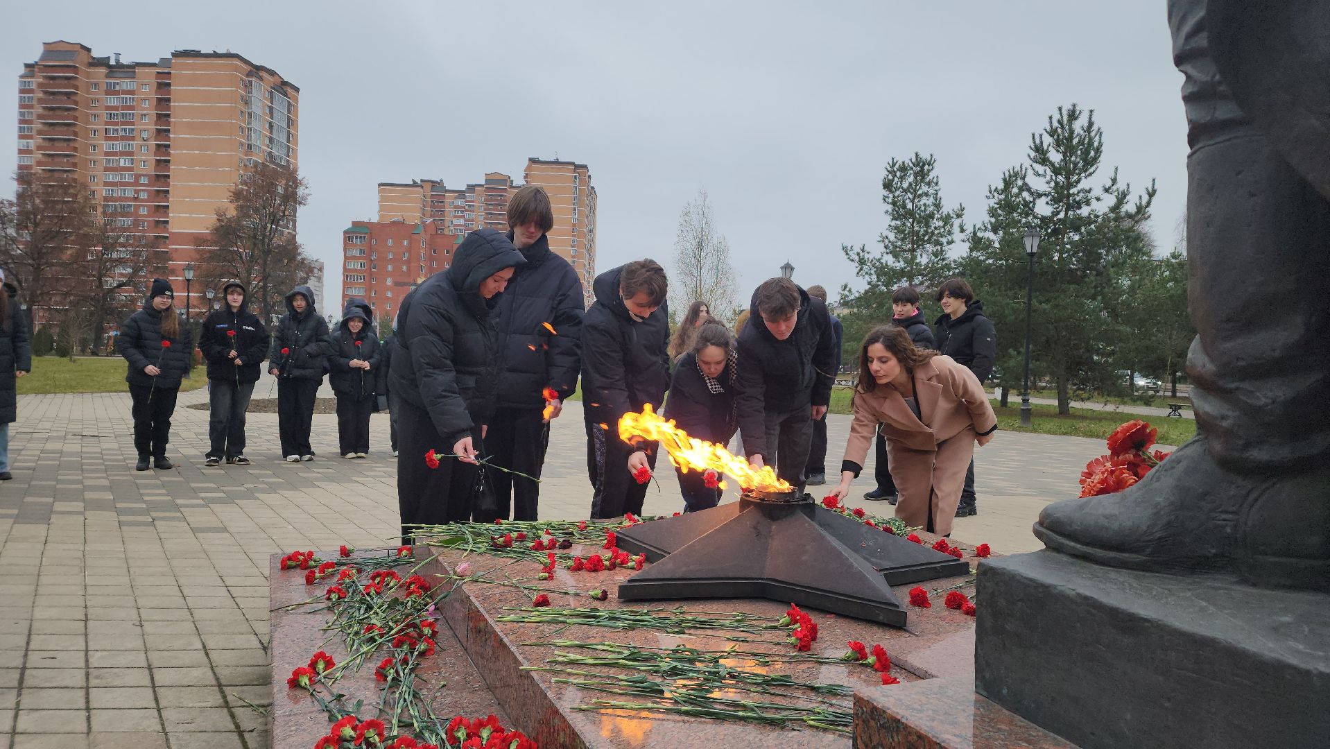 день героев отечества, урок мужества, патриотизм, лосино-петровский,