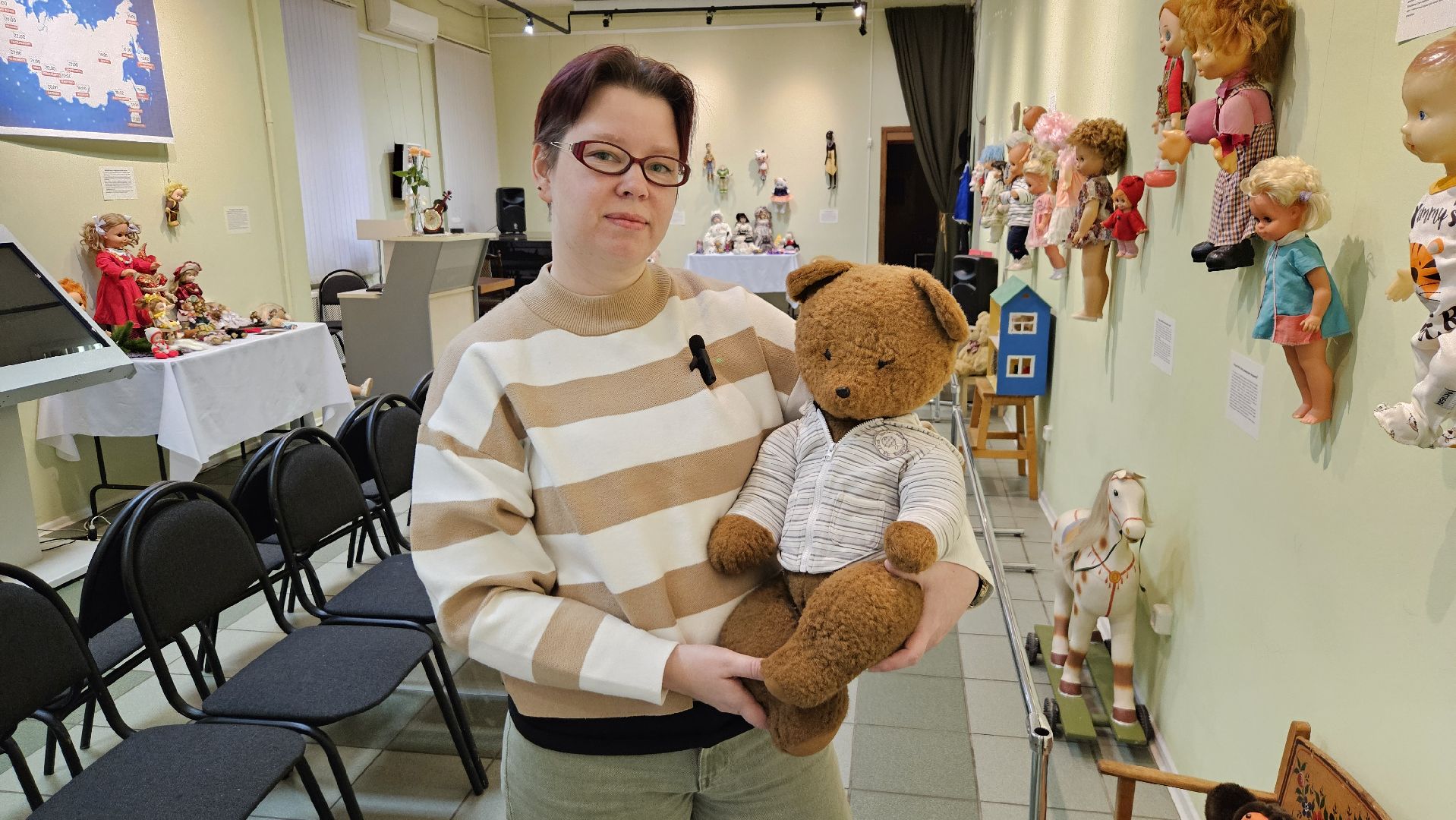 долгопрудный, долгопрудненский историко-художественный музей, старинные вещи,  куклы, куклы из ссср, игрушки, новый год, реставратор, реставрация кукол,