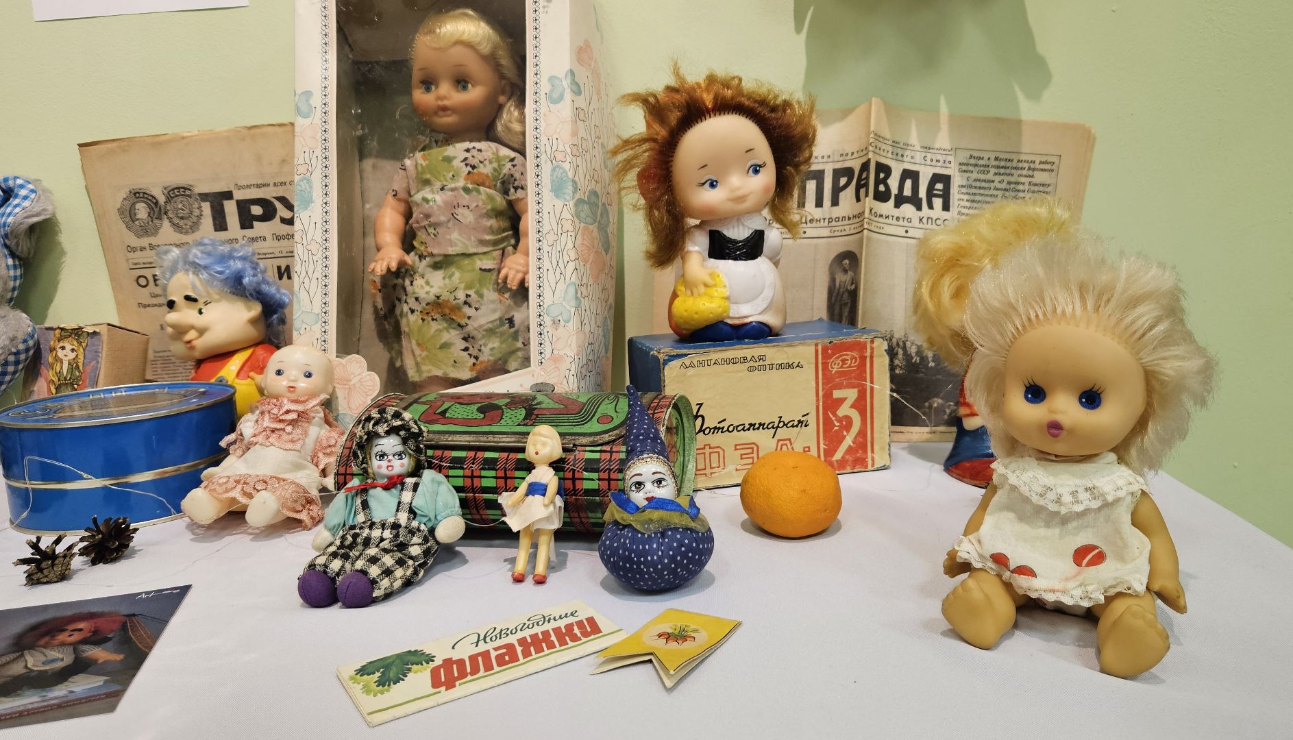 долгопрудный, долгопрудненский историко-художественный музей, старинные вещи,  куклы, куклы из ссср, игрушки, новый год, реставратор, реставрация кукол,