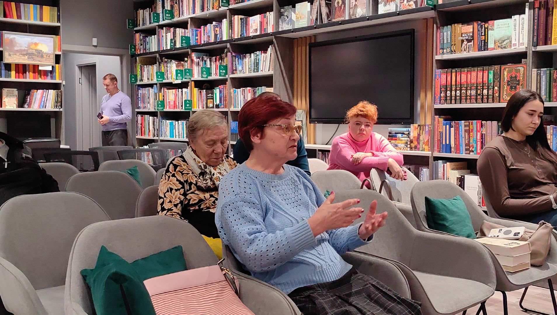 больница, встреча, жители, поликлиника,