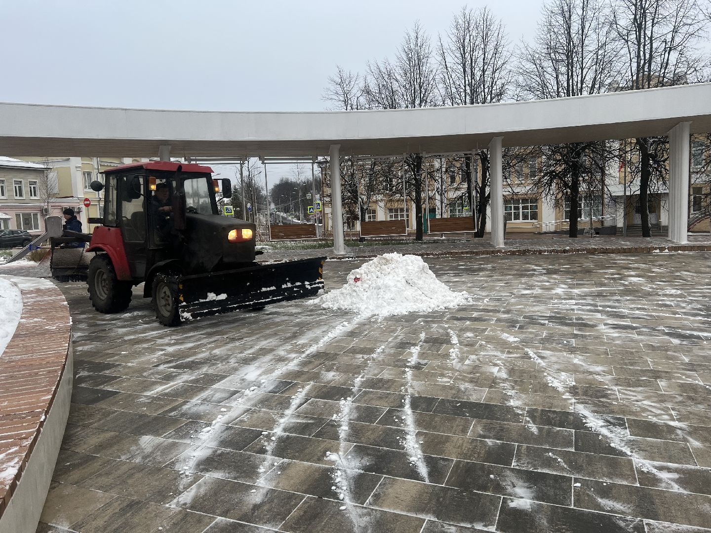 талдомский городской округ, Уборка снега талдом, Снегопад талдом,