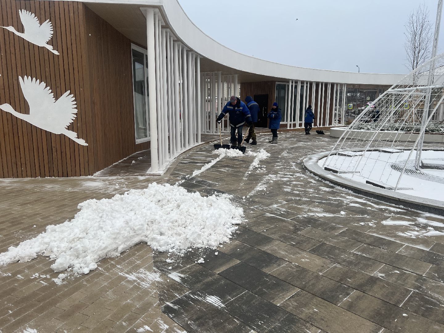 талдомский городской округ, Уборка снега талдом, Снегопад талдом,