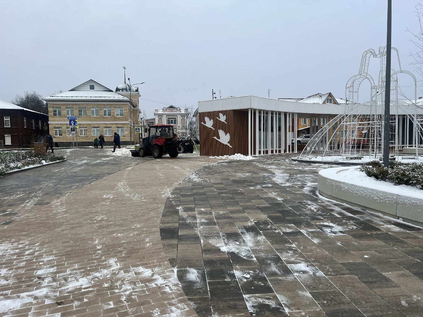 талдомский городской округ, Уборка снега талдом, Снегопад талдом,