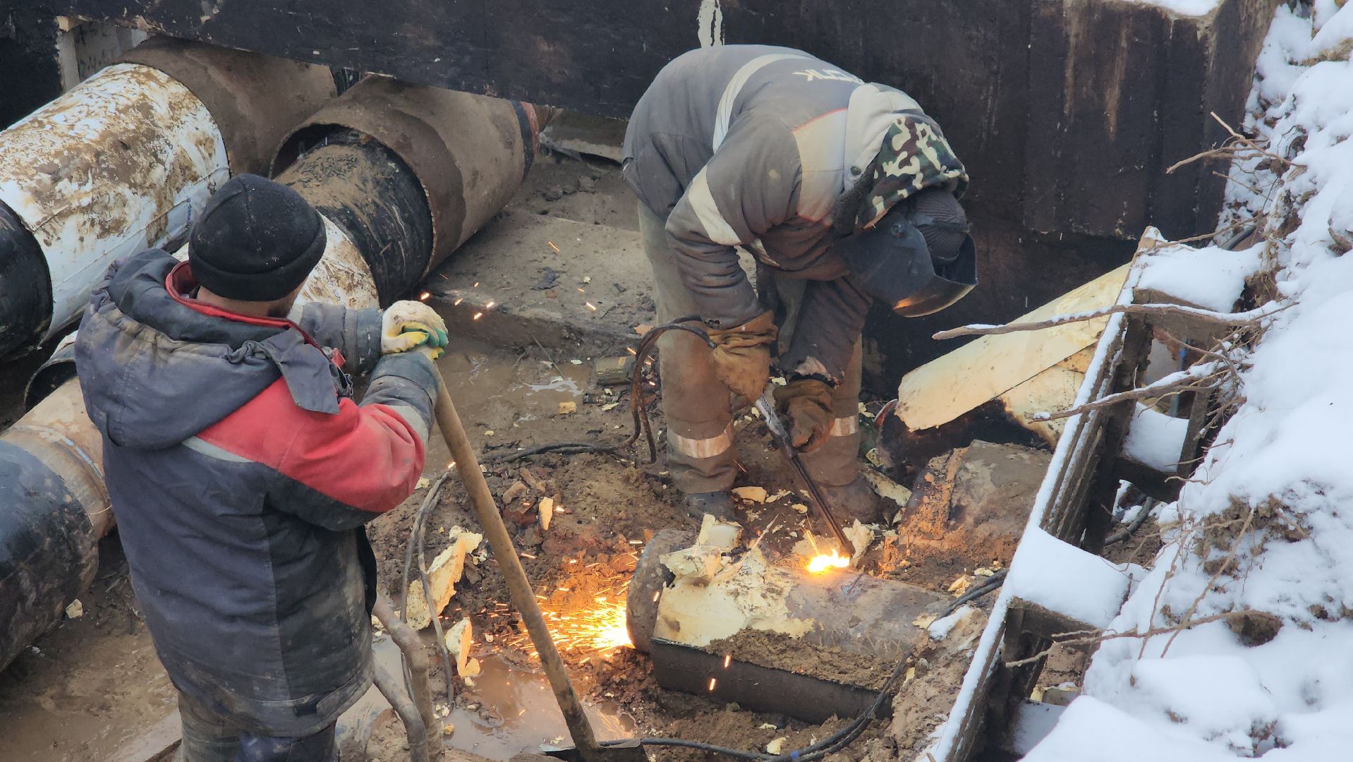 щёлково, новая котельная, фряново, Подключение воды,