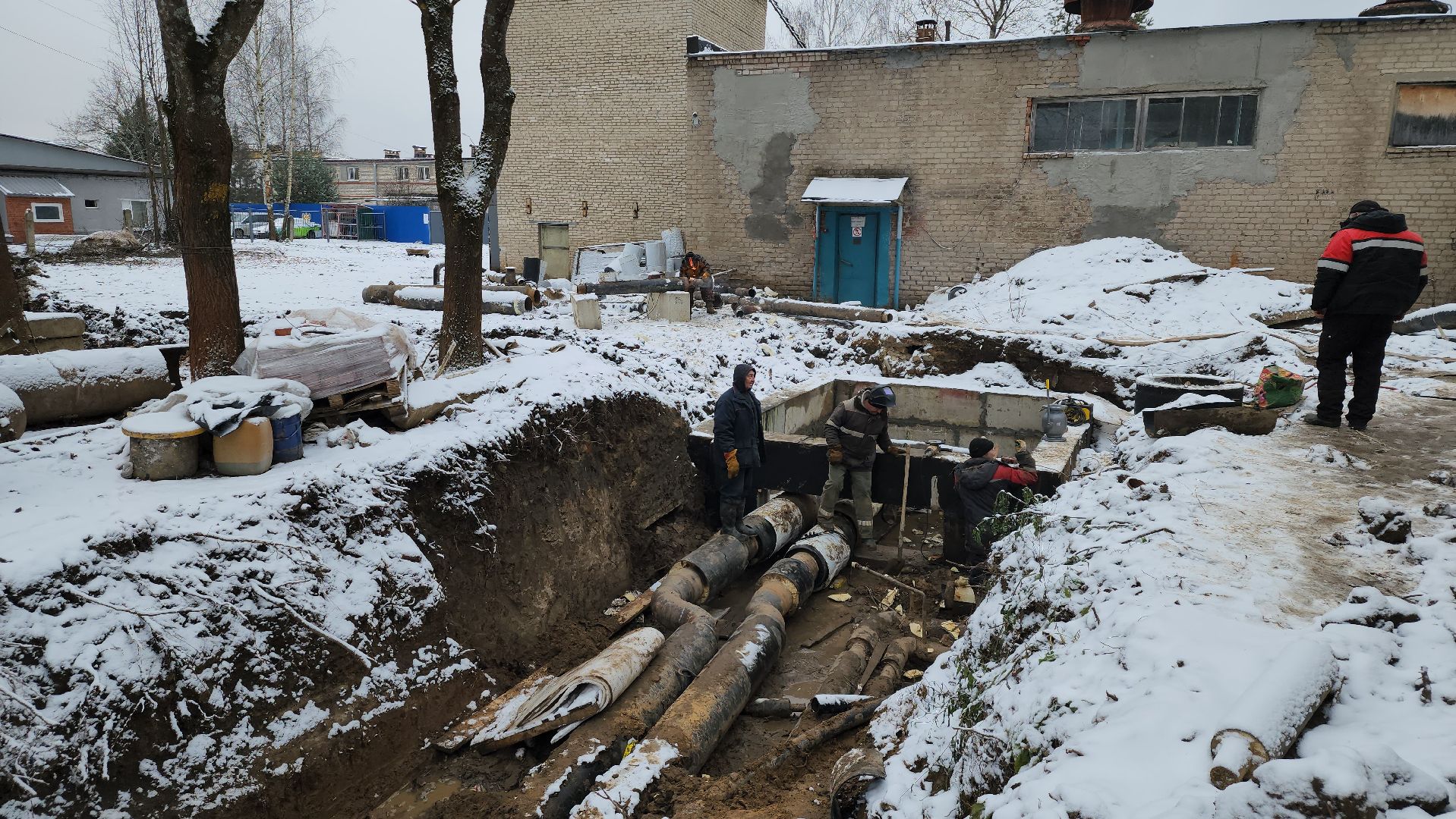 щёлково, новая котельная, фряново, Подключение воды,