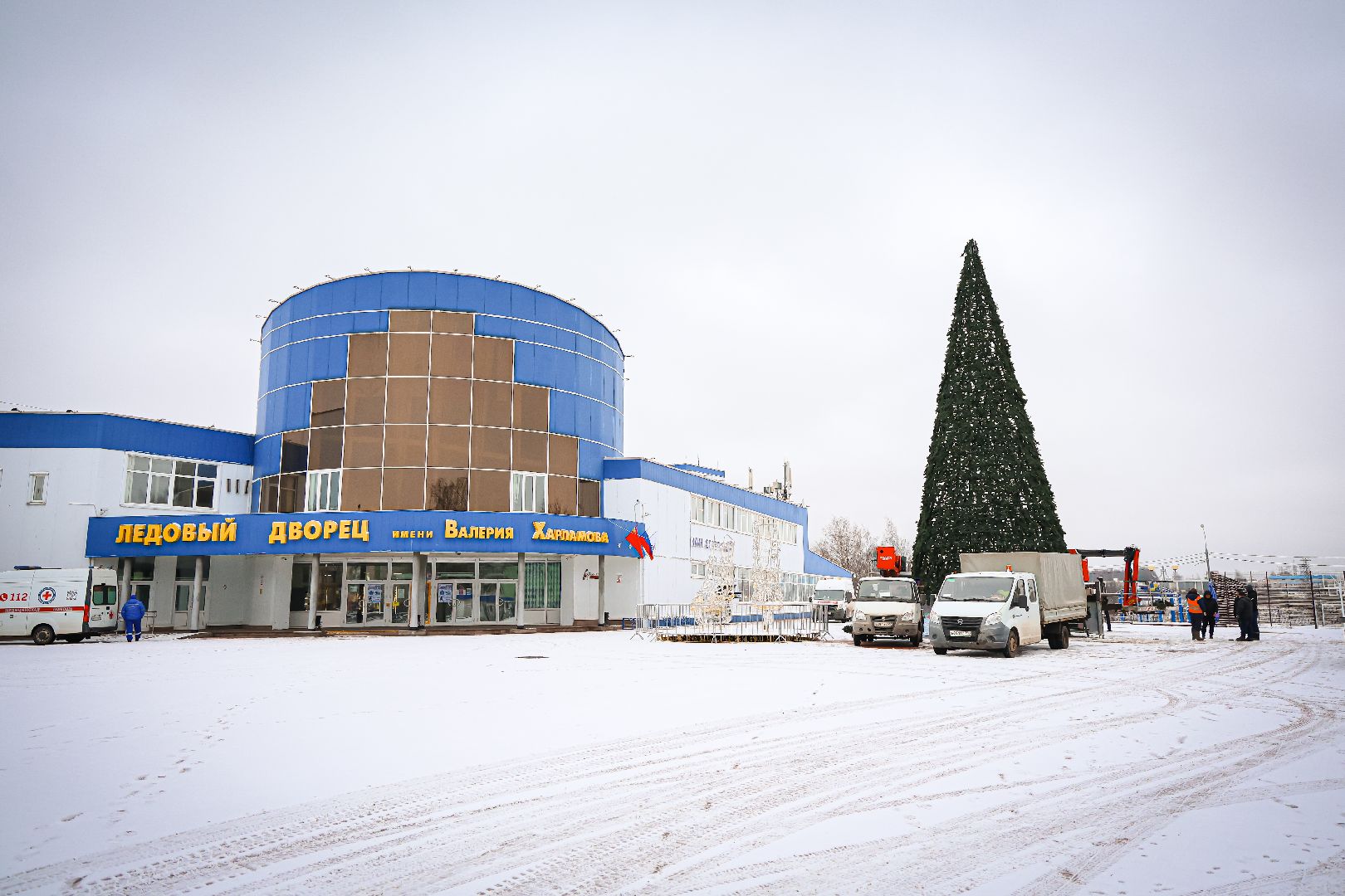 клин, общество, благоустройство, украшение города к новому году,