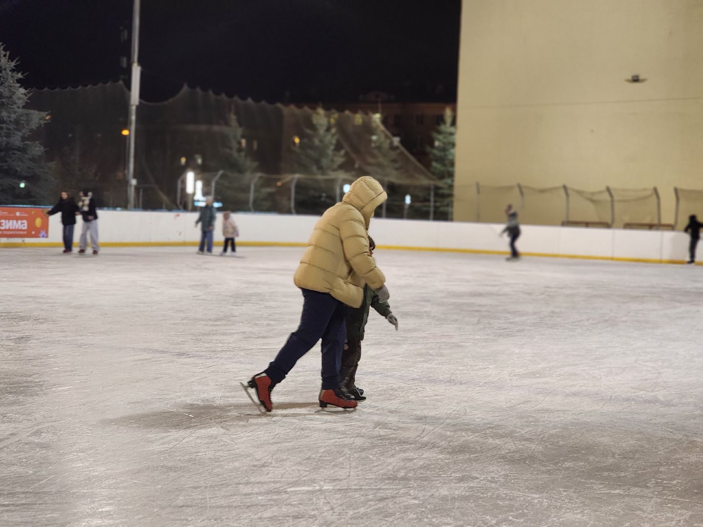 королёв, космолед, спорт, зима в  подмосковье,