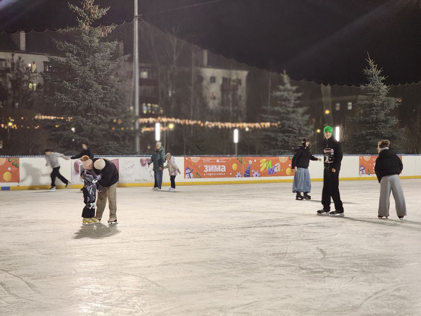 королёв, космолед, спорт, зима в  подмосковье,