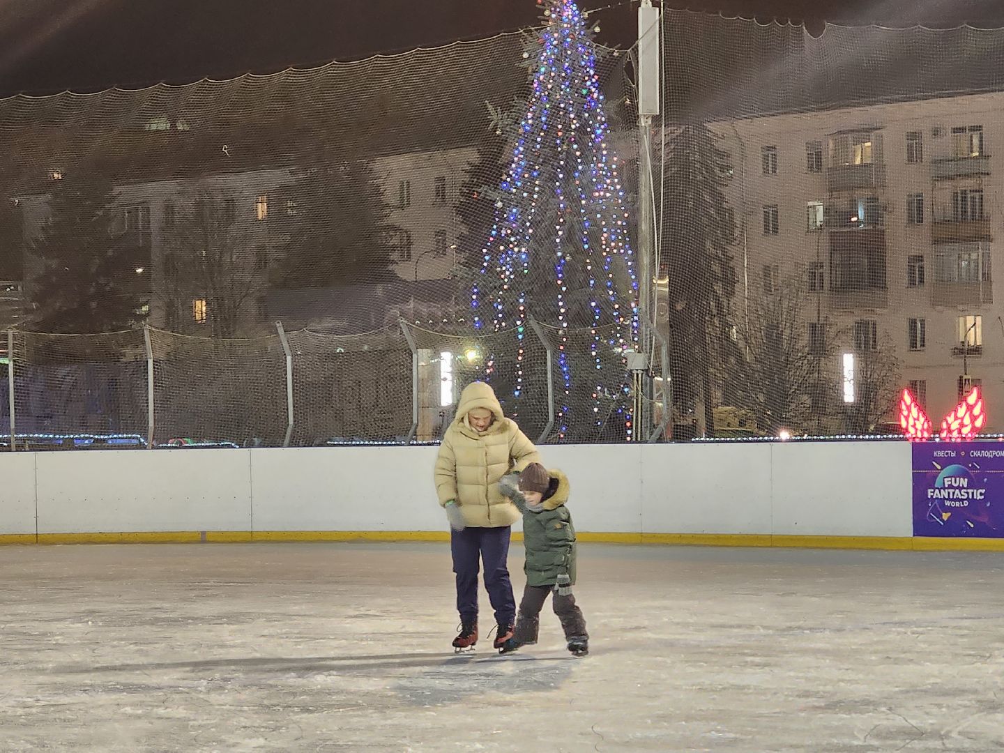 королёв, космолед, спорт, зима в  подмосковье,