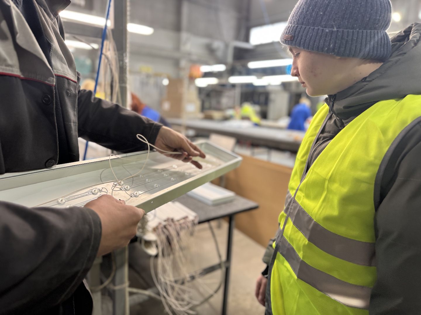 шаховская, завод, билет в будущее,школьники на экскурсии,