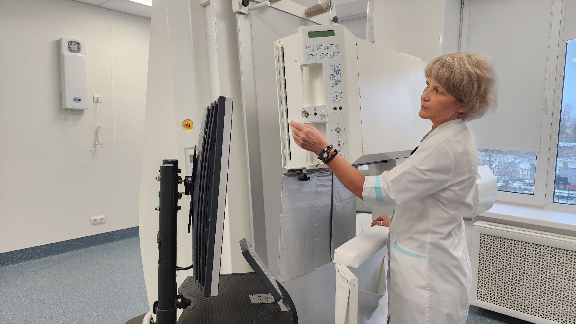 кашира, медицина, капитальный ремонт, рентген-кабинет, рентгеновский комплекс, каширская больница,