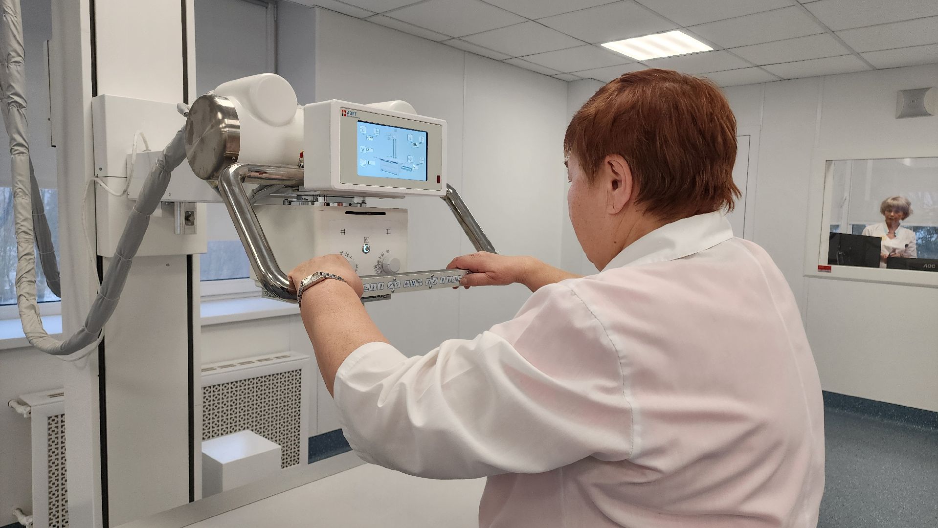 кашира, медицина, капитальный ремонт, рентген-кабинет, рентгеновский комплекс, каширская больница,